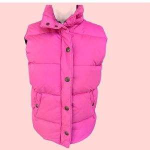 Gap Kids Youth Puffer Jacket Vest. Pink. Size XXL.